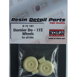 Back in stock! Wheels for Dornier Do 17Z (designed to be used with Airfix, FROG, Lindberg and Revell kits)