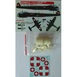 Dornier Do 17Z-2 Swiss service Conversion set (designed to be used with Airfix kits)