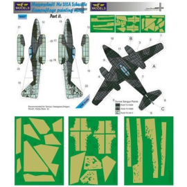 Messerschmitt Me 262A Schwalbe part II (designed to be used with Hasegawa, Tamiya and Revell kits)