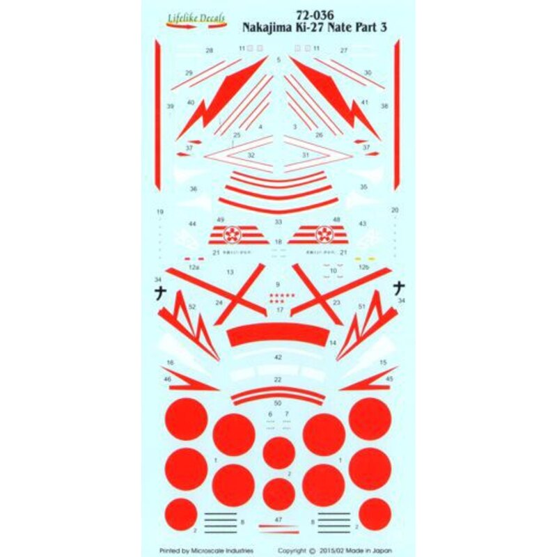 Nakajima Ki-27 Type 97 Nate Part 3 (7) 11th Sentai - 68th Shinbu-tai - 13th Sentai - 47th Sentai - 11th Sentai - 1st Sent