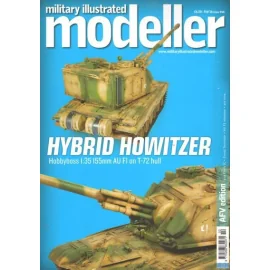 Military Illustrated Modeller (issue 58) feb 16 (AFV Edition) Hybrid Howitzer - Hobbyboss 1:35 155mm AU FI on T-72 Hull