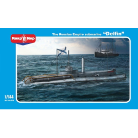 Delfin' Russian Empire Submarine Model kit