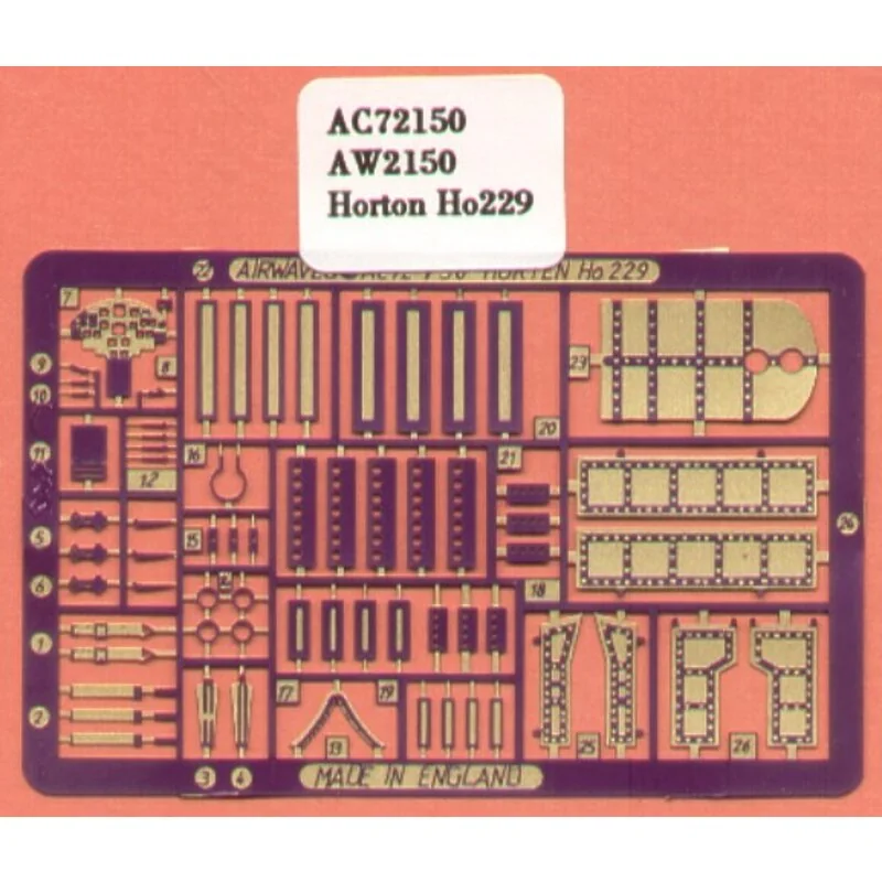 Horten Ho 229 (designed to be assembled with model kits from Revell)