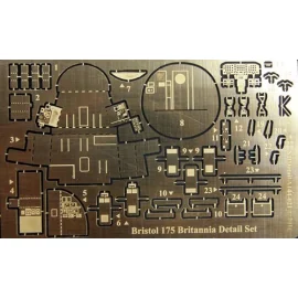 Bristol 175 Britannia Series 300 detail set (designed to be used with Roden ROD312 kits) 