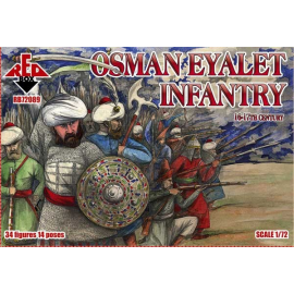 Osman Eyalet infantry, 16-17th century