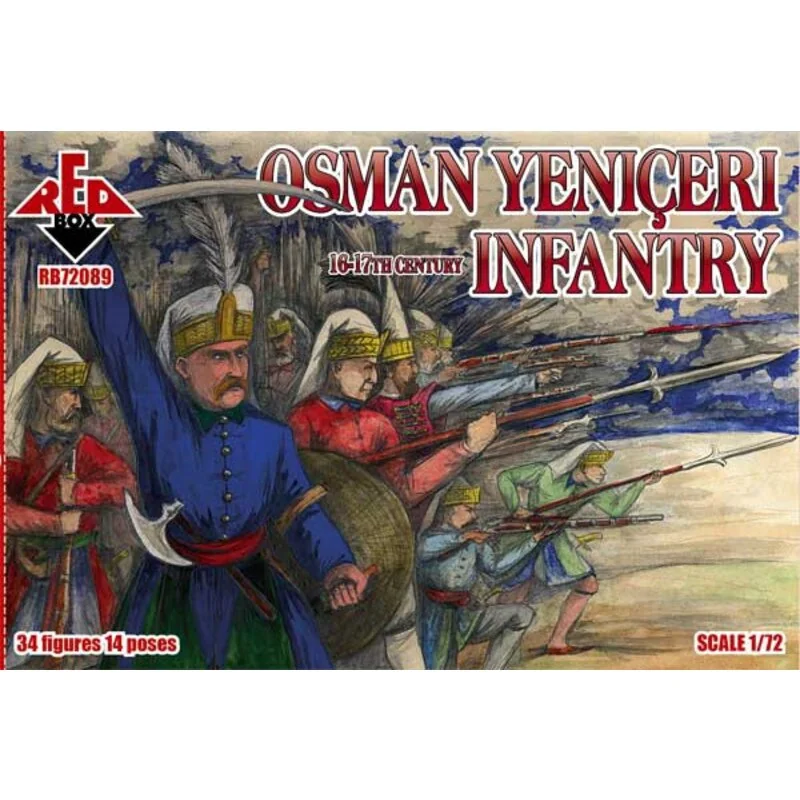 Osman Yeniceri infantry, 16-17th century