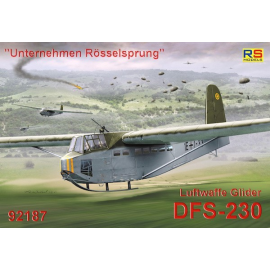 DFS 230 'Unternehemen Rosselsprung' decals for 3 Luftwaffe aircraft (gliders) Model kit