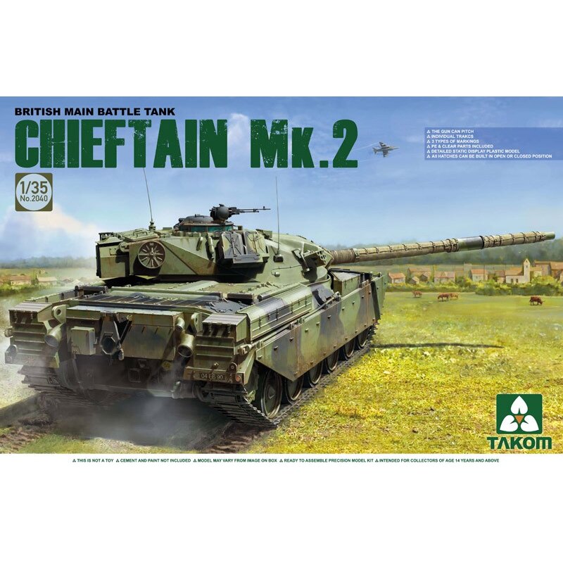 Chieftain Mk 2 British Main Battle Tank