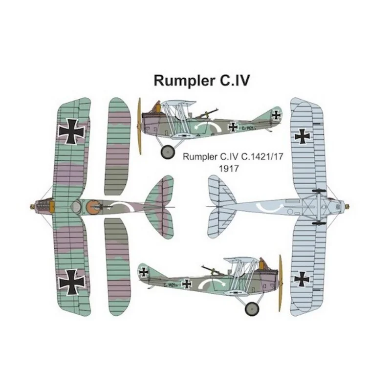 Rumpler C.IV (Dual Combo with 2 kits)