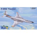 McDonnell F-101C Voodoo with 2 decal options:1. 54-1491, 81stTFW, USAF2. 56-0006, 78th TFS, 81st TFW, USAFThe kit includes three