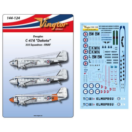 Douglas C-47A Dakota - 335 Squadron, RNAF