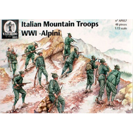 ITALIAN MOUNTAIN TROOPS WWI Alpini x 45 pieces Figure