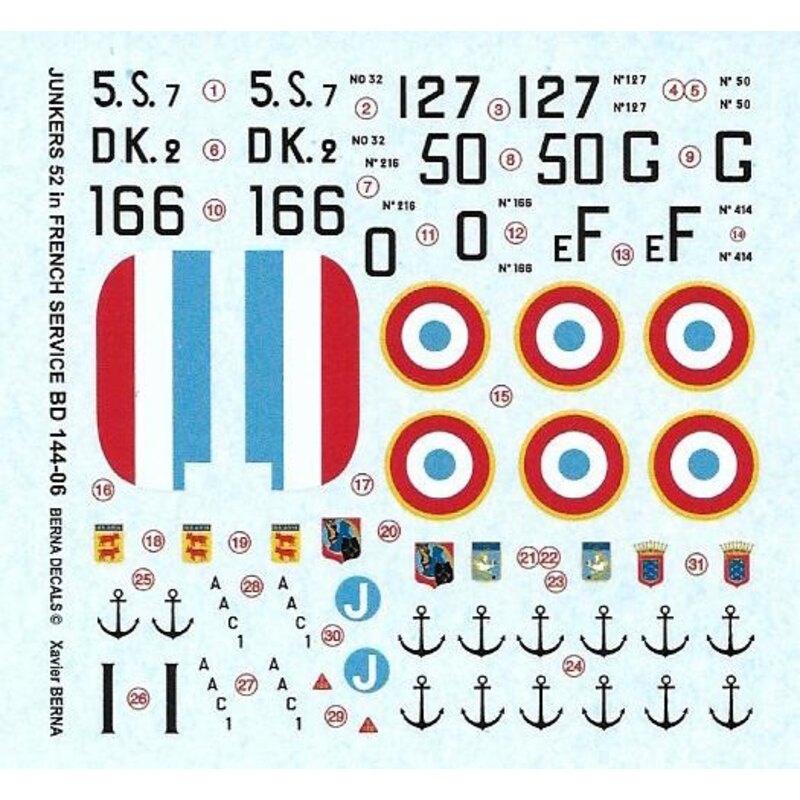 Junkers 52/3m (AAC-1 Toucan) French Navy & Air Force