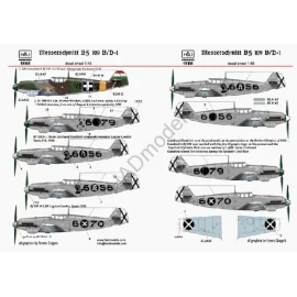 Messerschmitt Bf 109B/D