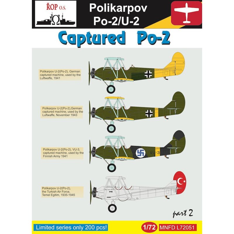 Polikarpov PO-2/U-2 - Captured PO-2 Part 2