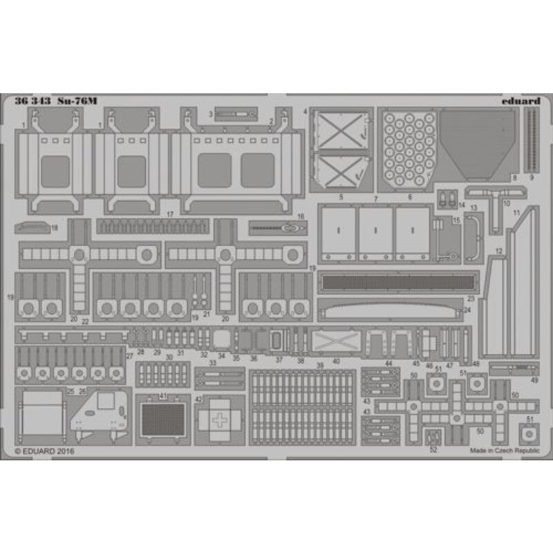 Russian SU-76M (designed for use with Tamiya kits)