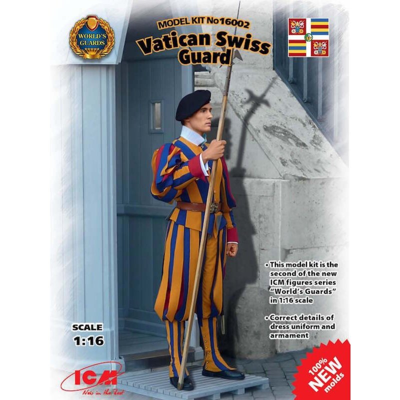 Vatican Swiss Guard (100% new moulds) Figure