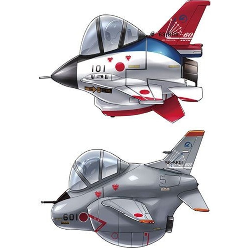 EGGPLANE F-4 & F-15 ADTW 60th ANNIVERSARY (Two kits in the box)