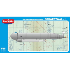 Schwertal - German Midget Submarine Model kit