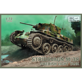 Stridsvagn M/38 Swedish light tank Model kit