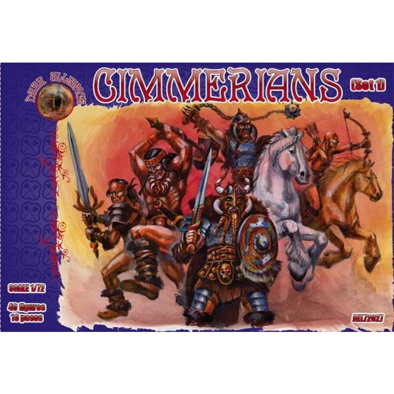 Cimmerians set1 Figurines for role-playing game
