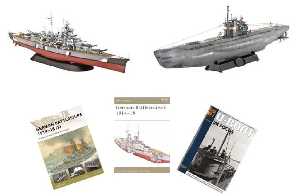 Ship model kits by type